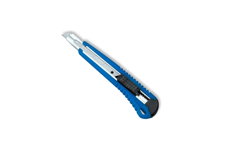 dahle 10860 basic cuter con cuchilla de 9mm mecanismo automatico de bloqueo guia metalica