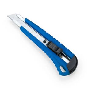 dahle 10865 basic cuter con cuchilla de 18mm mecanismo automatico de bloqueo guia metalica