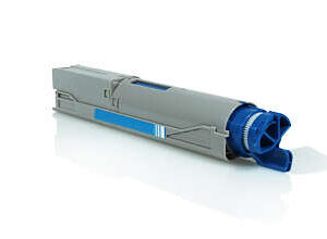 oki c3520/c3530/mc350/mc360 cyan cartucho de toner generico reemplaza 43459371