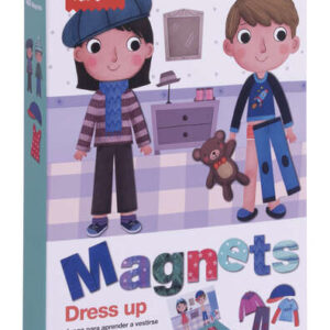 apli magnet dress up ayuda a familiarizarse con vestirse adecuadamente 40 fichas magneticas de ropa y complementos recomendado para niños a partir de 3 años
