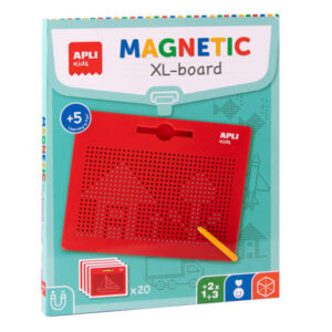 apli pizarra magnetica xl superficie de escritura amplia iman integrado para sujetar notas y documentos marco de aluminio resistente