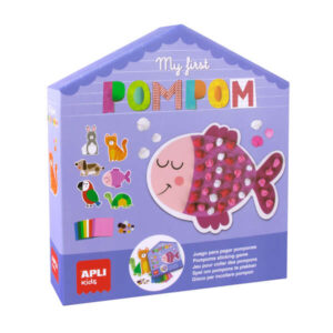 apli myfirstpompom diametro de 50mm suave y esponjoso facil de hacer