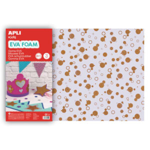 apli goma eva impresa purpurina circulos 600x400 3 hojas brillantes y resistentes