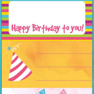 apli etiquetas adhesivas happy birthday tamaño 76x39mm 9 etiquetas en 3 hojas adhesivo permanente de alta calidad ideal para marcar e identificar regalos diseño alegre y colorido