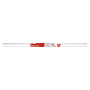 apli pizarra blanca adhesiva en rollo 675x1000 facil de cortar y pegar ideal para presentaciones y notas color blanco
