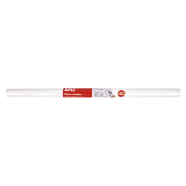 apli pizarra blanca adhesiva en rollo 675x1000 facil de cortar y pegar ideal para presentaciones y notas color blanco