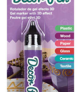 apli rotulador de gel 3d metalizado 25ml personaliza facilmente regalos, objetos, tarjetas, detalles, fotos, carpetas color blanco nacarado