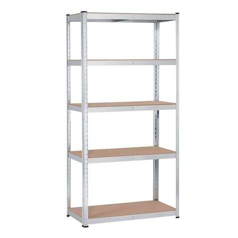 blim estanteria galvanizada 5 baldas ajustables medidas 180x90x40cm peso max. 175kg por balda