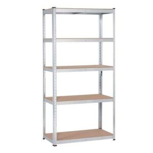blim estanteria galvanizada 5 baldas ajustables medidas 180x120x45cm peso max. 250kg por balda