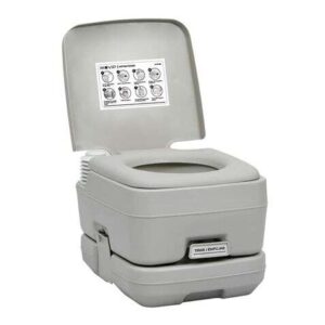 muvip inodoro quimico portatil deposito 10l tanque de agua 12l bomba manual de fuelle