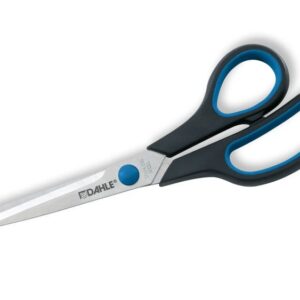 dahle 54408 office comfort grip tijeras de acero templado 20cm hojas afiladas mangos revestidos de goma
