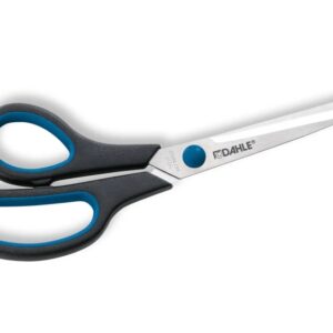 dahle 54418 office comfort grip tijeras de acero templado 21cm modelo especial para zurdos hojas afiladas mangos revestidos de goma