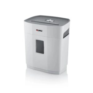 dahle papersafe 120 destructora de papel manual corte en particulas p 4 destruye hasta 8 hojas papelera de 12l apta para papel y tarjetas color gris