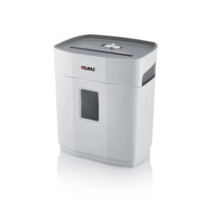dahle papersafe 140 destructora de papel manual corte en particulas p 4 destruye hasta 10 hojas papelera de 12l apta para papel y tarjetas color gris