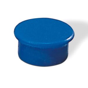 dahle 95513 pack de 10 imanes para pizarra blanca diametro de 13mm color azul