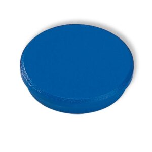 dahle 95532 pack de 10 imanes para pizarra blanca diametro de 32mm color azul