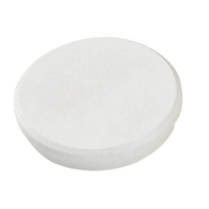 dahle 95532 pack de 10 imanes para pizarra blanca diametro de 32mm color blanco