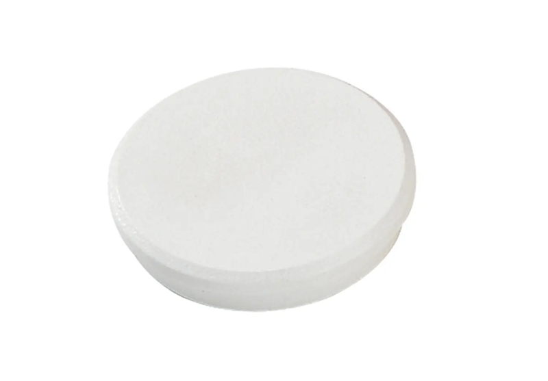 dahle 95532 pack de 10 imanes para pizarra blanca diametro de 32mm color blanco