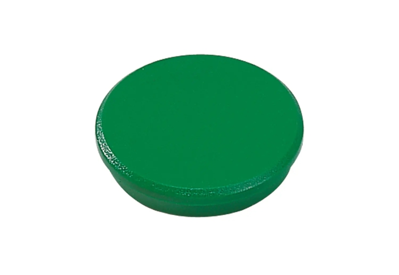 dahle 95532 pack de 10 imanes para pizarra blanca diametro de 32mm color verde
