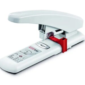 novus b 40 grapadora de gruesos hasta 100 hojas grapado cerrado con sistema bypass sistema antibloqueo color blanco