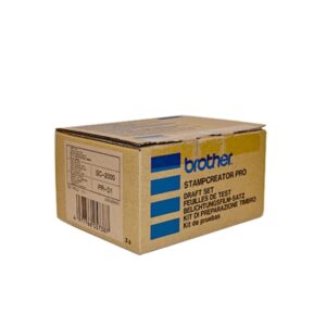brother prd1 kit de impresion 150 fotolitos, cinta termica y 9 limpiadores
