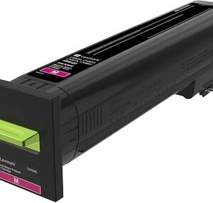 lexmark cs820/cx820/cx825/cx860 magenta cartucho de toner original 72k20m0/72k20me