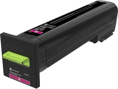 lexmark cs820/cx820/cx825/cx860 magenta cartucho de toner original 72k20m0/72k20me