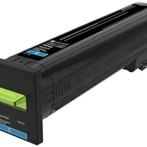 lexmark cs820 cyan cartucho de toner original 72k2xc0/72k2xce
