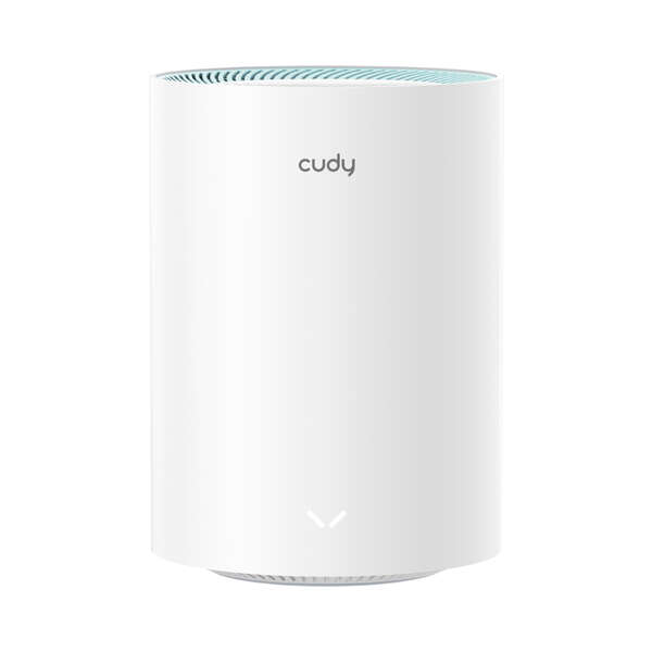 cudy m1300 sistema wifi mesh ac1200 dual band 867mbps en 5ghz, 300mbps en 2,4ghz 1x puerto lan 1000/100/10mbps, 1x puerto wan 1000/100/10mbps 2 antenas internas