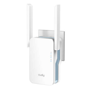 cudy re1200 extensor de rango ac1200 doble banda hasta 867mbps boton wps 2 antenas externas