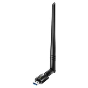 cudy wu1400 adaptador de red usb 3.0 ac1300 wi fi doble banda hasta 867mbps en 5ghz antena de alta ganancia