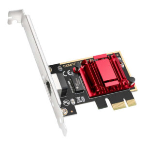 cudy pe25 adaptador de red pci e 2.5gbps 1 puerto rj 45