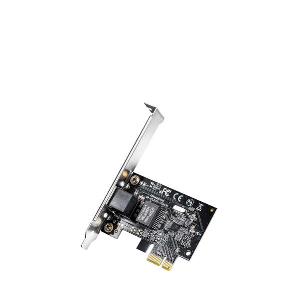 cudy pe10 adaptador de red pci e 1gbps 1 puerto rj 45