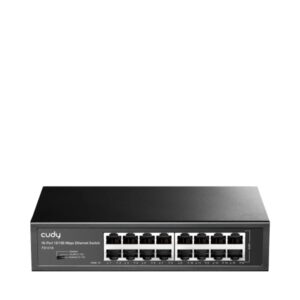 cudy fs1016 switch 16 puertos 10/100 mbps