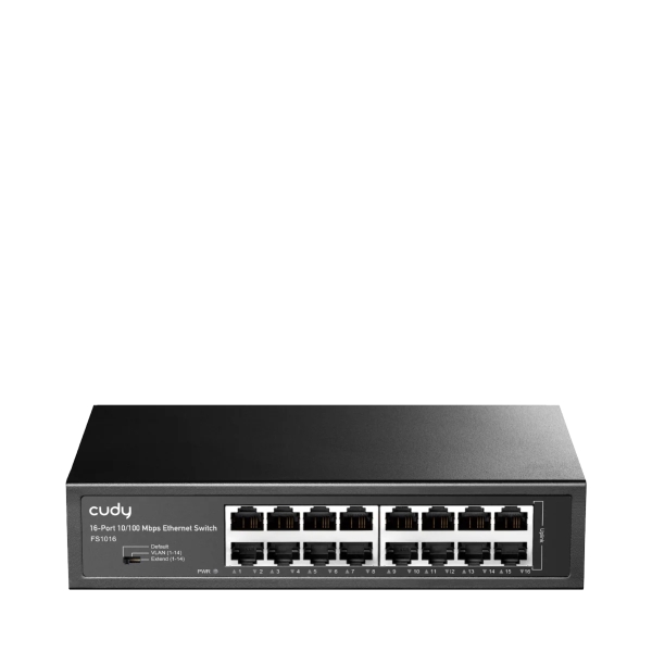 cudy fs1016 switch 16 puertos 10/100 mbps
