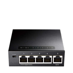 cudy gs105 switch 5 puertos gigabit adaptables 10/100/1000 mbps