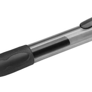 bic gel ocity original boligrafo de tinta gel retractil punta media de 0.7mm recargable grip de goma clip de plastico color negro