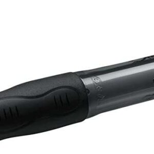 bic gel ocity illusion boligrafo de tinta gel borrable punta media de 0.7mm recargable grip de goma clip de plastico color negro