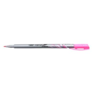 bic intensity medium rotulador de punta media de 0.8mm tinta con base de agua color rosa