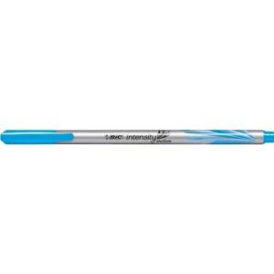 bic intensity medium rotulador de punta media de 0.8mm tinta con base de agua color turquesa