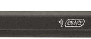 bic criterium portaminas 2mm hb con goma punta retractil clip metalico cuerpo de color negro