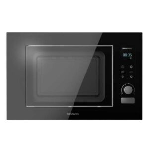 cecotec grandheat 2090 built in touch black microondas encastrable con grill 21l 1200w temporizador hasta 60min 8 funciones preconfiguradas