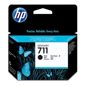 hp 711xl negro cartucho de tinta original cz133a