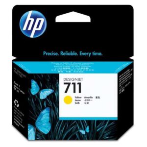 hp 711 amarillo cartucho de tinta original cz132a