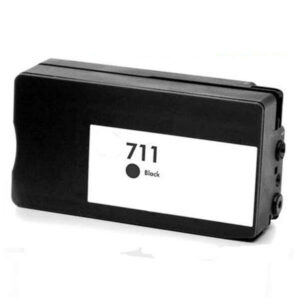 generico hp 711xl negro cartucho de tinta reemplaza cz133a/cz129a