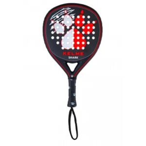 kelme shark pala de padel forma mixta marco 100% carbono cara 100% fibra de carbono nucleo xtra soft eva