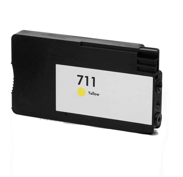 generico hp 711 amarillo cartucho de tinta reemplaza cz132a