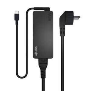 aisens cargador 65w pd3.0 1xusb c 1.8m color negro