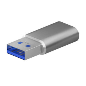aisens mini adaptador usb 3.2 gen2/usb 2.03a tipo usb c/h a/m color gris