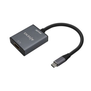 aisens conversor aluminio usb c a hdmi 4k@30hz usb c/m hdmi/h 15cm color gris